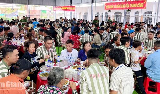 Trại giam Định Thành tổ chức Hội nghị Gia đình phạm nhân