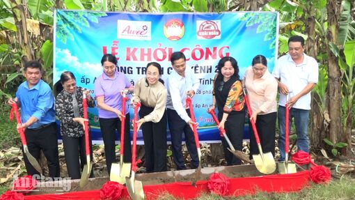 U Minh Thượng có thêm công trình cầu giao thông được khởi công