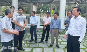 An Giang khẩn trương thực hiện các phần việc của hồ sơ Óc Eo - Ba Thê theo khuyên nghị của ICOMOS