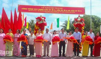 Phú Hòa khánh thành, khởi công 5 cầu giao thông hơn 11,6 tỷ đồng