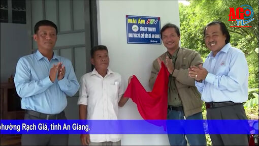 Trao Mái ấm ATV cho gia đình khó khăn ở Ba Chúc