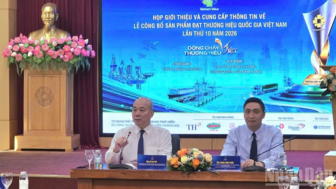 499 sản phẩm của 227 doanh nghiệp đạt Thương hiệu quốc gia Việt Nam năm 2026