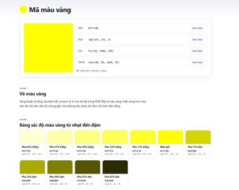 Khám phá các bảng màu và mã màu số cùng Bangmamau.com