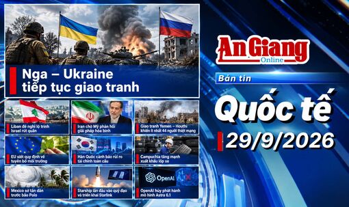 [Video] Bản tin quốc tế ngày 29/9: Nga - Ukraine tiếp tục giao tranh; OpenAI hủy phát hành Astra 6.1; Campuchia tăng xuất khẩu lốp xe