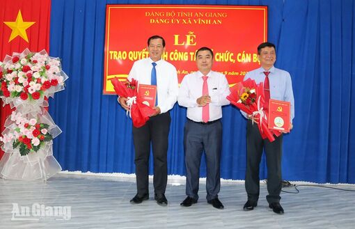 Vĩnh An thành lập 9 chi bộ trực thuộc Đảng ủy xã