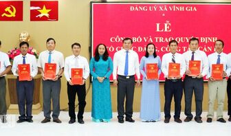 Vĩnh Gia thành lập mới 9 chi bộ