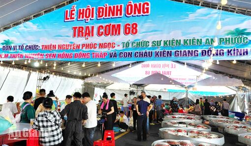 Siết kiểm soát an toàn thực phẩm tại các bếp ăn từ thiện mùa lễ hội Nguyễn Trung Trực
