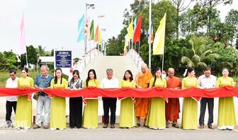 Khánh thành cầu Giồng Kè trị giá 1,9 tỷ đồng tại Giang Thành