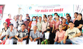 An Biên hướng dẫn kỹ thuật nuôi ếch thương phẩm trên ruộng lúa