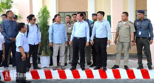 Khánh Bình - Chrey Thom đã sẵn sàng cho dấu mốc cửa khẩu quốc tế