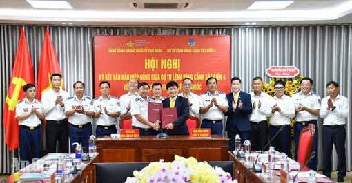 Cảnh sát biển 4 phối hợp sân bay Phú Quốc ứng phó sự cố, cứu nạn