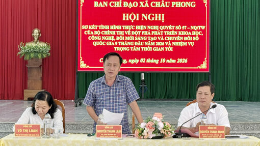 Xã Châu Phong đạt 100% tỷ lệ số hóa hồ sơ thủ tục hành chính