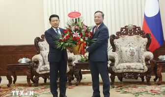 Việt Nam-Lào tiếp tục thúc đẩy quan hệ hợp tác phát triển đi vào chiều sâu