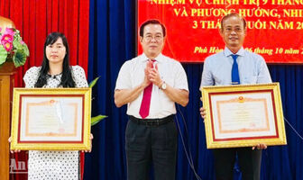 Phú Hòa kết nạp đảng viên đạt 137% kế hoạch năm