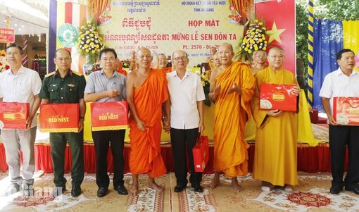 An Giang họp mặt mừng lễ Sene Đôn Ta năm 2026