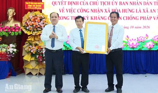 Hòa Hưng được công nhận xã an toàn khu, người dân được hỗ trợ 100% BHYT