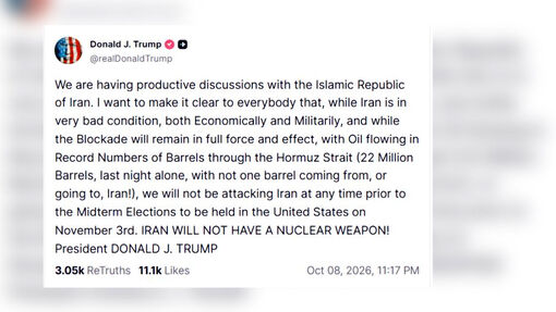 Tổng thống Mỹ tuyên bố không tấn công Iran trước cuộc bầu cử giữa nhiệm kỳ