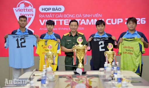 Ra mắt Giải bóng đá sinh viên Viettel Tammi Cup 2026