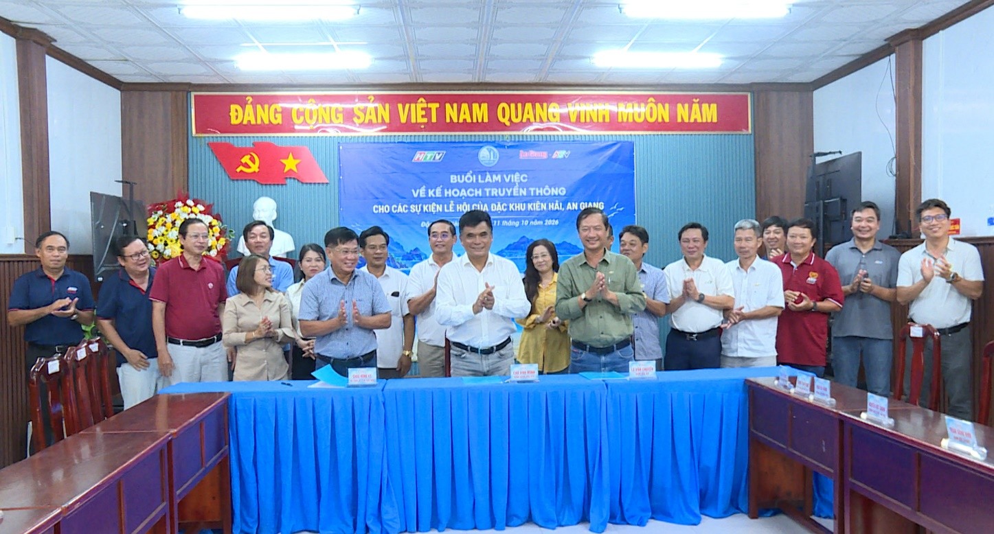 Lan tỏa Lễ hội Nghinh Ông Lại Sơn qua sóng ATV, HTV