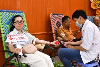 Hòn Đất tiếp nhận 215 đơn vị máu