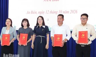 An Biên bồi dưỡng công tác Đảng cho 79 bí thư và cấp ủy chi bộ