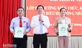 218 đại biểu HĐND cấp xã An Giang cập nhật kiến thức, kỹ năng