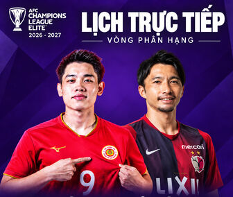 Lịch trực tiếp AFC Champions League Elite: Công An Hà Nội đấu Kashima Antlers