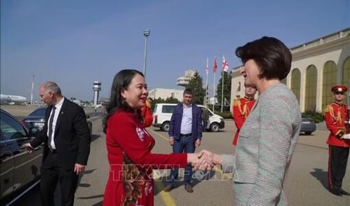 Phó Chủ tịch nước Võ Thị Ánh Xuân thăm chính thức Gruzia thúc đẩy hợp tác