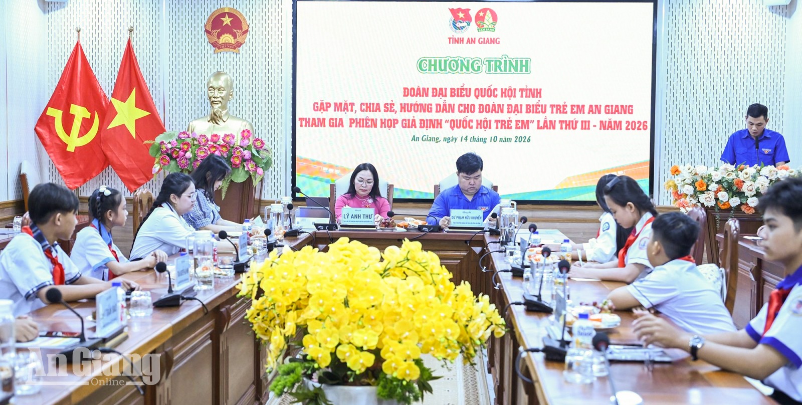 Trang bị kỹ năng cho đại biểu trẻ em An Giang dự “Quốc hội trẻ em”