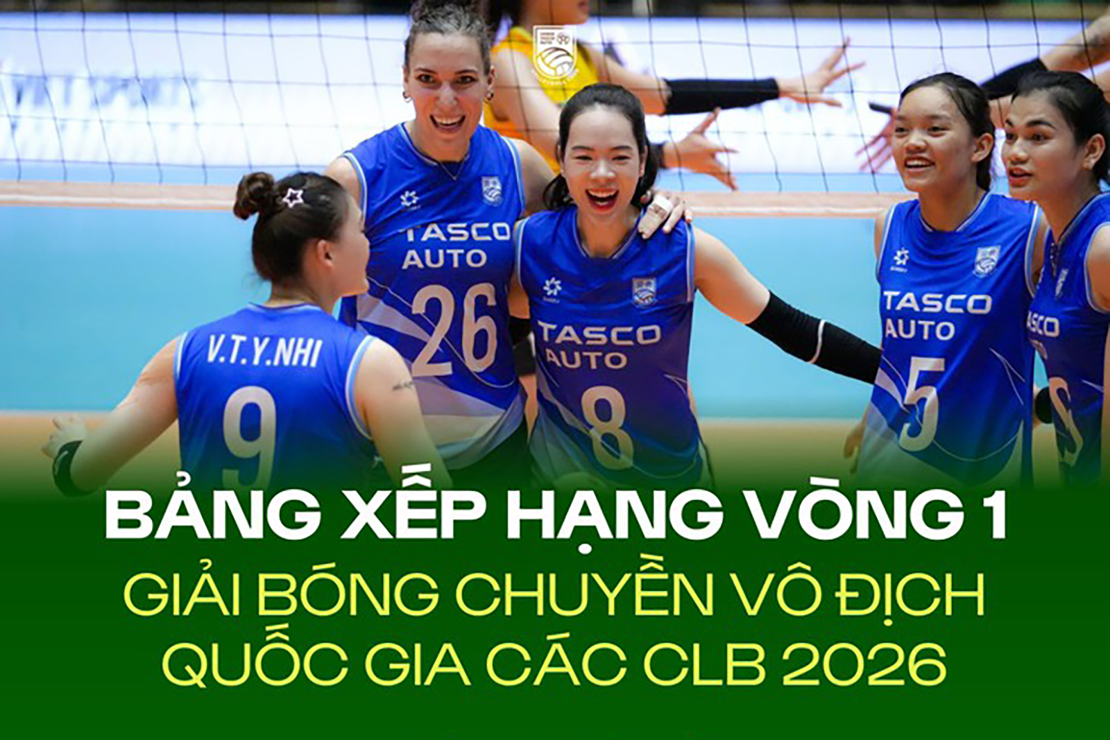 Lịch trực tiếp Giải bóng chuyền nữ vô địch quốc gia ngày 14/10
