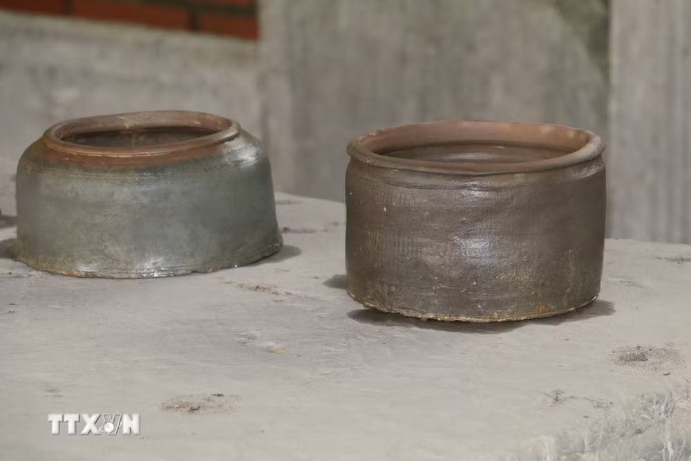 Phát lộ nhóm cổ vật thời Trần trong quá trình xây dựng nhà dân