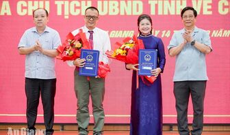 Ông Nguyễn Đức Duy làm Chủ tịch Công ty TNHH MTV Khai thác thủy lợi An Giang