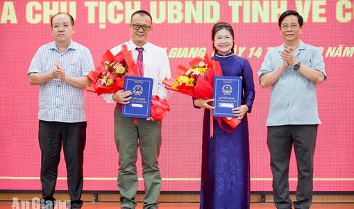 Ông Nguyễn Đức Duy làm Chủ tịch Công ty TNHH MTV Khai thác thủy lợi An Giang