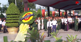[Video] Cần Thơ an táng 120 hài cốt liệt sĩ