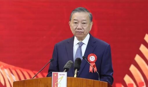 Tổng Bí thư, Chủ tịch nước Tô Lâm: Xây dựng Đại học Bách khoa Hà Nội trở thành đại học nghiên cứu xuất sắc, đảm nhận nhiệm vụ lớn của quốc gia
