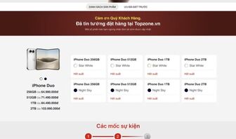 iPhone Duo "cháy hàng" sau vài phút mở đặt cọc tại Việt Nam