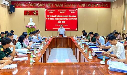 Tri Tôn, Ô Lâm và Cô Tô hoàn thiện hồ sơ đề nghị công nhận xã an toàn khu