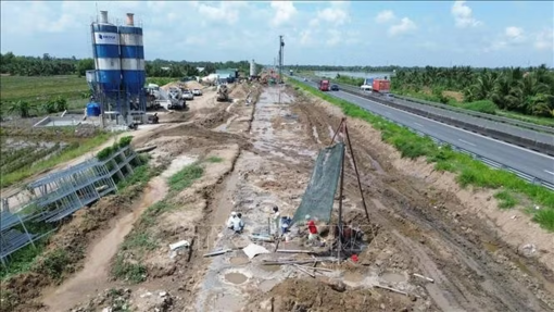 Gấp rút mở rộng cao tốc TP Hồ Chí Minh -Trung Lương - Mỹ Thuận