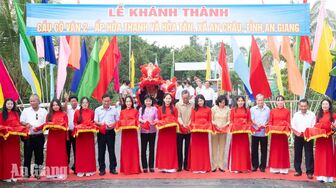 Xã An Châu khánh thành cầu Cô Vân 2 trị giá hơn 1,3 tỷ đồng