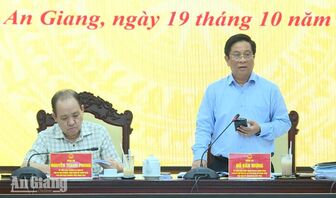 An Giang khẩn trương hoàn thiện đề án khu kinh tế đặc biệt Phú Quốc