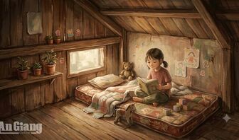 Căn gác mái ở nhà cũ