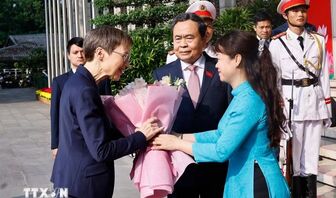 Chủ tịch Quốc hội Trần Thanh Mẫn hội kiến Thủ tướng Công quốc Liechtenstein