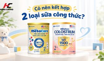 Có nên kết hợp 2 loại sữa công thức? Mẹo mix sữa giúp bé tăng cân, đề kháng khỏe