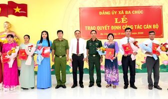 Ba Chúc kiện toàn nhân sự tại các chi bộ, ấp