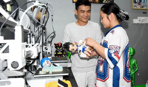 In 3D thu hút giới trẻ An Giang