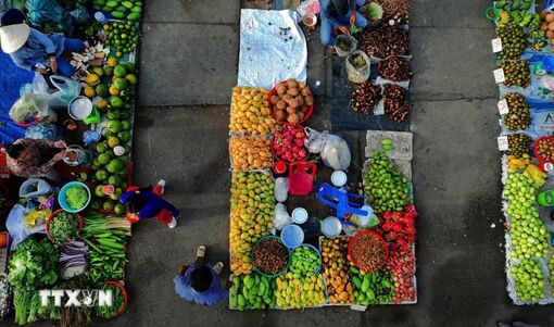 Xao xuyến khu chợ quê mộc mạc, bình dị ở Cần Thơ