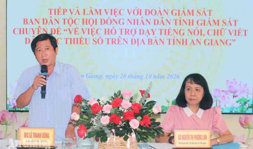 An Giang tổ chức 693 lớp dạy tiếng nói, chữ viết dân tộc thiểu số