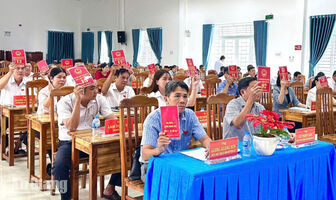 HĐND xã Hội An thống nhất số lượng 622 biên chế