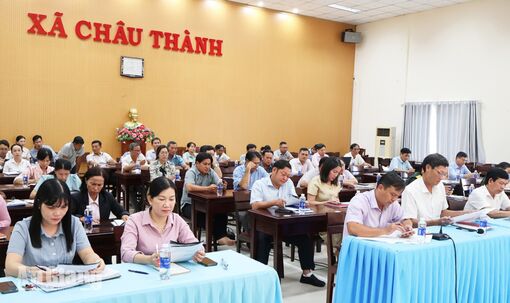 Châu Thành đạt nhiều kết quả sau 3 tuần làm sạch dữ liệu