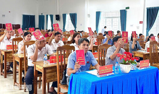 HĐND xã Hội An thống nhất số lượng 622 biên chế